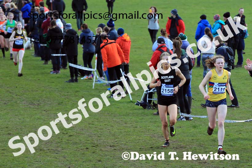 Womens Under-17s 2022 CAU Inter Counties Cross Country, Prestwold Hall, Loughborough.  Photo: David T. Hewitson/Sports for All Pics